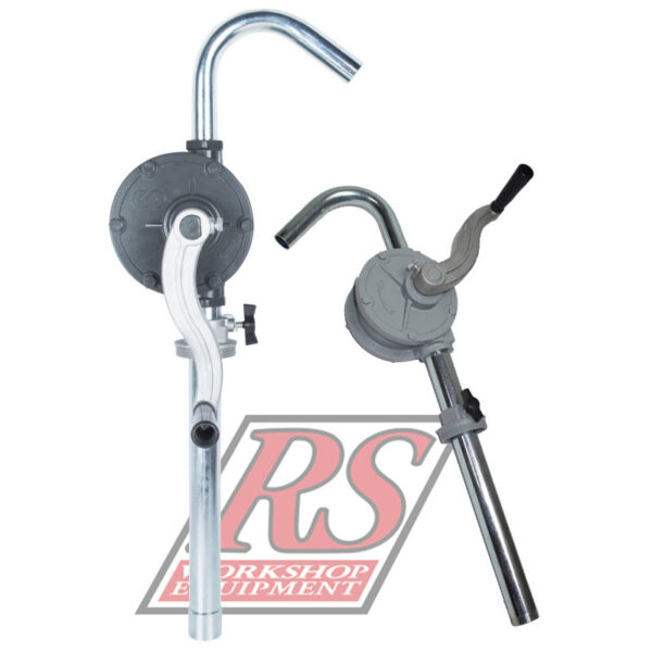 Rotary action oil pump